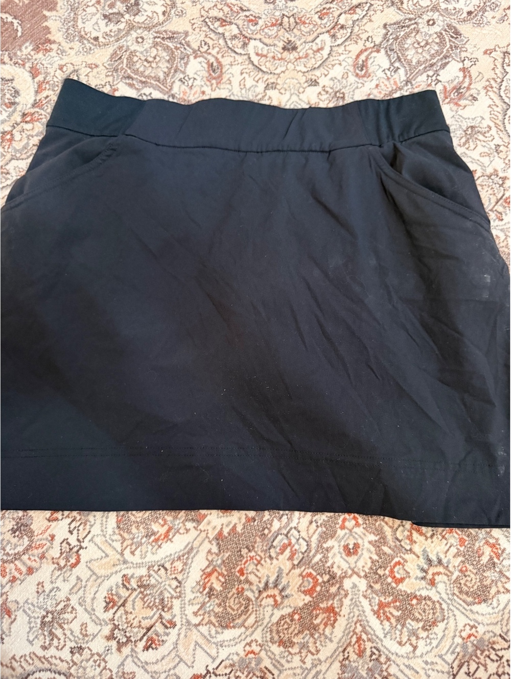 Columbia black active skort